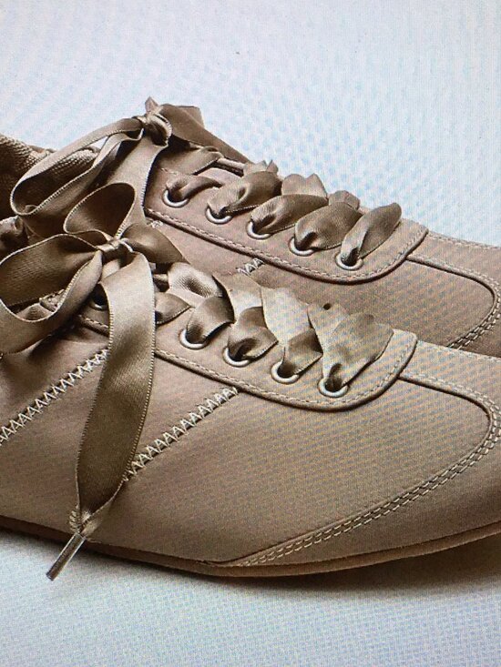 J. Crew Shoes - J.Crew Ballet Sneakers in Satin Sz 9